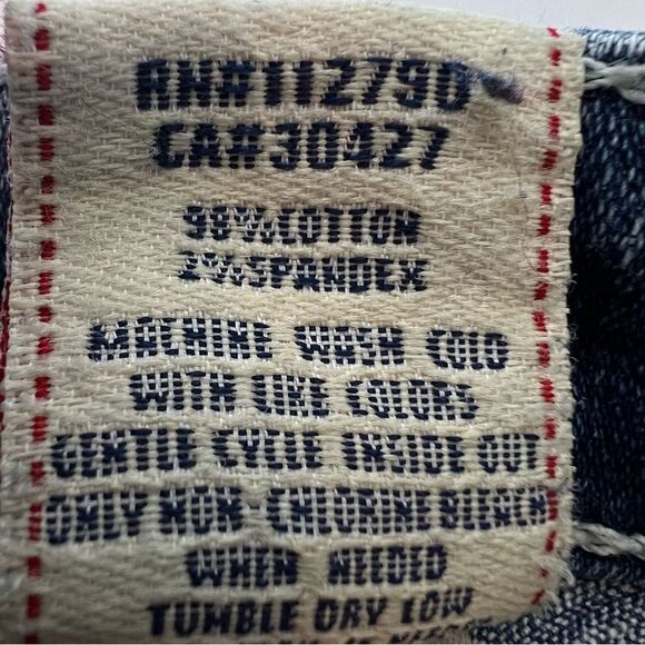 True Religion Jeans Swarovski Crystal World Tour Patch Size 26 - Picture 10 of 16